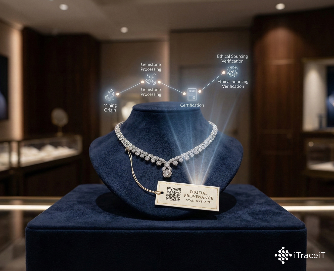 Jewelry and diamonds traceability